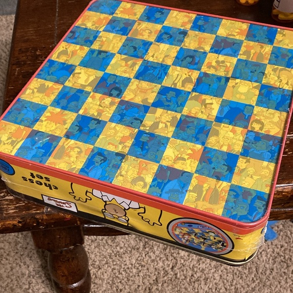 Vintage 2002 The Simpsons chess game , sealed in factory plastic - Picture 8 of 17